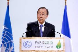 Ban ki-moon exhorta a lograr un “ambicioso” acuerdo en la COP21