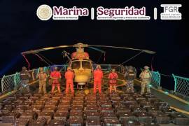 La acción fue realizada por personal de la Armada de México en funciones de Guardia Costera.