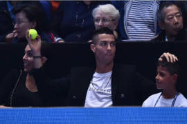 ¡Oso de Cristiano en la Finales ATP!