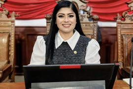 Autoridades de seguridad pública realizan un análisis de riesgo para definir posibles medidas de protección para la candidata Delia Hernández Alvarado.