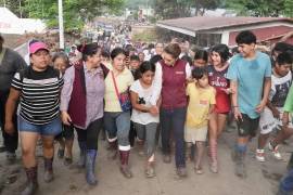 El Gobierno federal mantiene activos más de 600 frentes de reconstrucción simultáneos en los estados afectados por las lluvias e inundaciones.