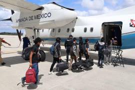 No pudieron acreditar que viajaban acompañados y por ello se les puso a disposición de las autoridades para su resguardo