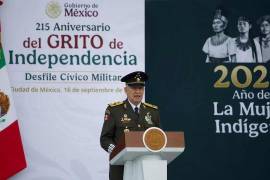 El secretario de Sedena, Ricardo Trevila, aseguró que todas las Fuerzas Armadas se sienten orgullosas de participar en este desfile