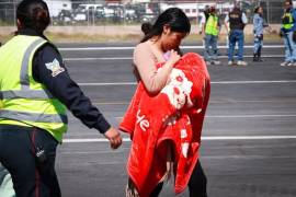 Autoridades federales y estatales informaron que 117 personas fueron evacuadas por aire desde comunidades afectadas por las lluvias en Hidalgo.