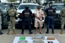 Guadalupe Luna Hernández, identificado como brazo armado del líder de “La Barredora”, fue detenido en Villahermosa con armas, droga y un vehículo robado