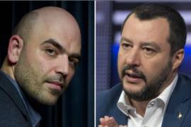 Procesarán al periodista italiano Roberto Saviano por haber llamado a Matteo Salvini ‘Ministro de la mala vida’