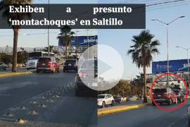 ‘¿Hay montachoques en Saltillo?’ Exhiben en TikTok a conductor tras provocar accidente vial (video)