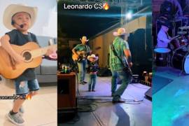 De Monterrey para el mundo: Leonardo, niño de 3 años, se hace viral por su pasión a la música norteña (VIDEO)