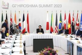 Los representantes de las siete economías más poderosas del mundo se mantienen reunidos en Japón, teniendo el conflicto Rusia-Ucrania como uno de los temas torales.