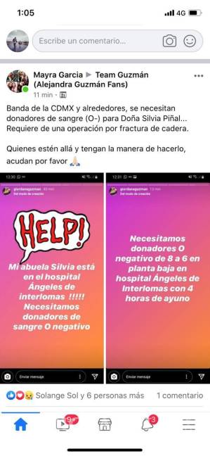 $!Internan a Silvia Pinal tras fractura de cadera; piden donadores de sangre