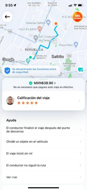 Saltillo: DiDi sigue prestando el servicio de transporte, pese a revocación de permiso