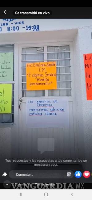 $!Con pancartas los trabajadores de la educación mostraron su descontento.