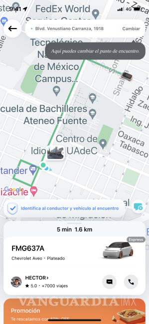Saltillo: DiDi sigue prestando el servicio de transporte, pese a revocación de permiso