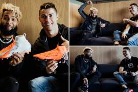 Odell Beckham presume reunión con Cristiano Ronaldo