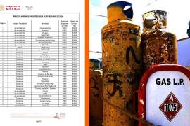 Precio del gas LP del 9 al 15 de junio; CRE comparte lista de costos con aumento