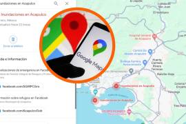 Google Maps activa alertas por inundaciones y comparte información útil para usuarios de la aplicación en Guerrero.