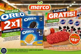 Merco lanza ofertas de fin de semana: 2x1 en galletas Oreo y producto lácteo gratis