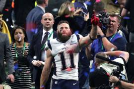 Julian Edelman estará fuera tres semanas por una lesión en el pulgar