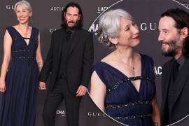 Keanu Reeves asiste a la Gala LACMA, por primera vez con su novia, la artista Alexandra Grant