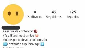 Perfiles falsos de Instagram y OnlyFans: así operan las estafas
