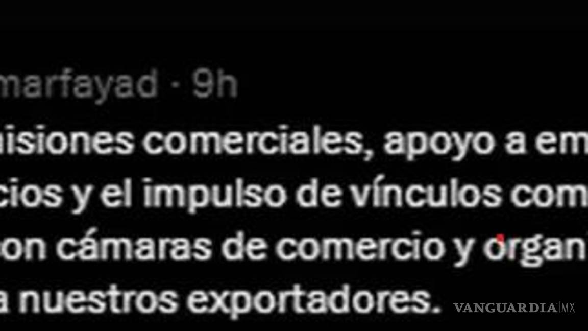 $!Fayad confunde Noruega con Suecia, tras ser nombrado embajador, borra el mensaje y estallan las redes