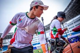 Matías Grande, Ana Paula Vázquez, Dafne Quintero y Sebastián García mantienen presencia coahuilense en las rondas individuales de la Copa del Mundo de Tiro con Arco Shanghái 2026.