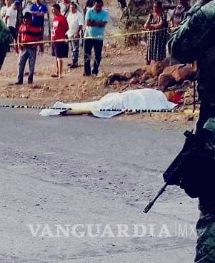 $!Asesinan al secretario general de Coyuca de Catalán, Guerrero, cuando corría