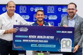 Berlín, quien competirá en sus segundos Juegos Olímpicos, expresó su agradecimiento y orgullo por el respaldo recibido.