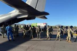 Elementos de la Secretaría de Marina arribaron este viernes a las zonas señaladas como focos de operación criminal.