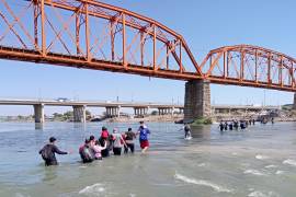 El cruce de personas por el Río Bravo hacia Estados Unidos ha disminuido, aunque se espera que en los próximos días llegue una ola de migrantes.