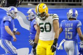 En duelo de eliminados, Lions vencen a unos golpeados Packers