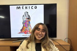 La propuesta visual de la artista saltillense resignifica al sarape de Saltillo como símbolo vivo de memoria, tradición e identidad cultural mexicana.