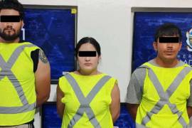 Durante el rescate se llevó a cabo la detención de Cristofer M. R., Manuel De Jesús C. R. y Karen T. A.