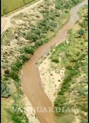 $!Alerta Protección Civil del Estado ante nueva avenida del río Aguanaval