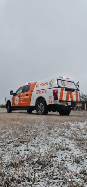 Nuevo León se pinta de blanco; reportan caída de aguanieve en varios municipios