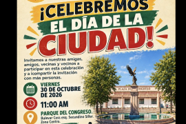 El cruce de Bulevar Coss y Secundino Siller, en la Zona Centro, será la sede del encuentro ciudadano por el Día de las Ciudades.