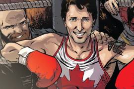 Justin Trudeau se une a superhéroes