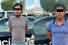 La detención ocurrió luego de que fueran detectados conduciendo de manera irregular un automóvil MG MG5.