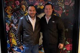 El alcalde Carlos Villarreal y el fiscal Federico Fernández revisan avances del Modelo de Seguridad Coahuila y proyectan nuevas acciones.