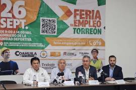 La Feria del Empleo en Torreón ofrecerá opciones laborales para profesionistas, técnicos, adultos mayores y personas con discapacidad.