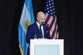 García Harfuch participó en el encuentro internacional para presentar los avances de la Estrategia Nacional de Seguridad de México, cuyos principales objetivos son fortalecer las capacidades de inteligencia, investigación y coordinación entre las instituciones del Estado.