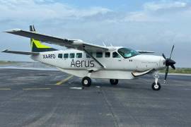 Esta aerolínea utilizará aeronaves con 12 asientos para los vuelos entre Monterrey y Saltillo.