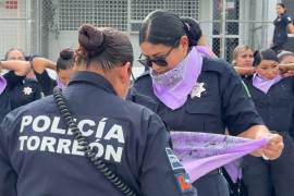 Un operativo integrado por 230 mujeres policías acompañó la movilización para brindar apoyo y garantizar el desarrollo pacífico de la jornada.