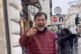 Un mexicano increpó a senador de Morena, Gerardo Fernández Noroña, en las calles de Roma, Italia, a quien lo acusó de intento de robo y agresión.