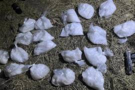 El cristal es la droga que más se incauta en la entidad, de acuerdo con cifras de la FGR.
