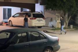 No hubo personas lesionadas, pese a que la familia estaba dentro.