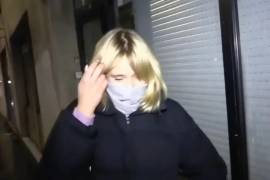 Exigió que no la filmaran durante el enfrentamiento con el reportero del medio ucraniano TSN.