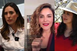 Por críticas de Alejandra Salazar, (centro), contra Cecilia Guadiana, (izquierda), Guadalupe Mandujano, (derecha), lanzó duros reclamos y algunas revelaciones.