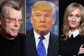 Famosos escritores trollean a Trump