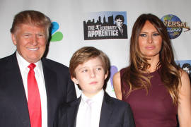 Melania y Barron Trump no se mudarán inmediatamente a la Casa Blanca